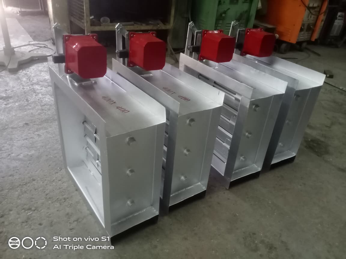 Motorised Rectangular Damper