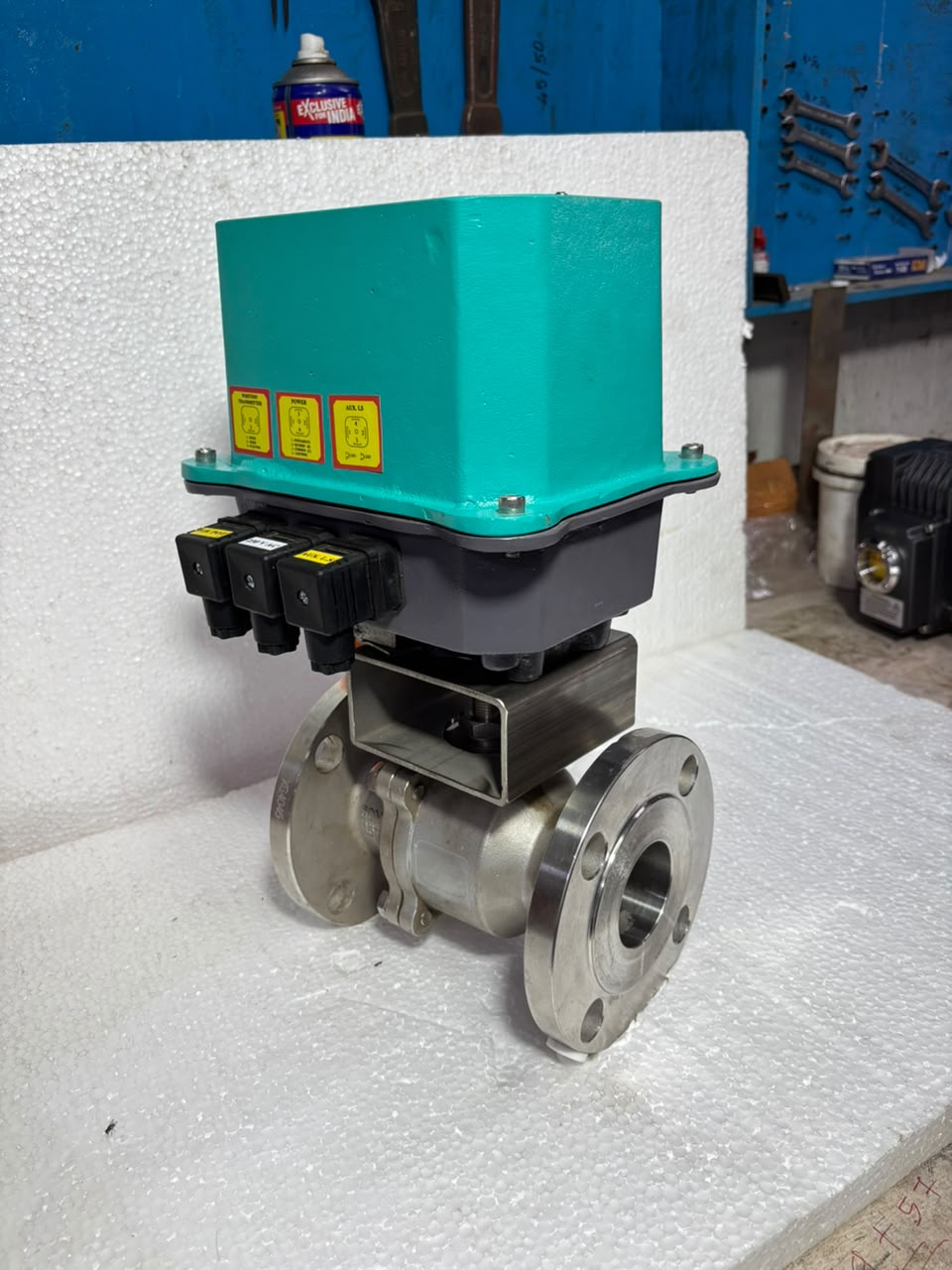 Electrical Actuator Operated Ball Valve