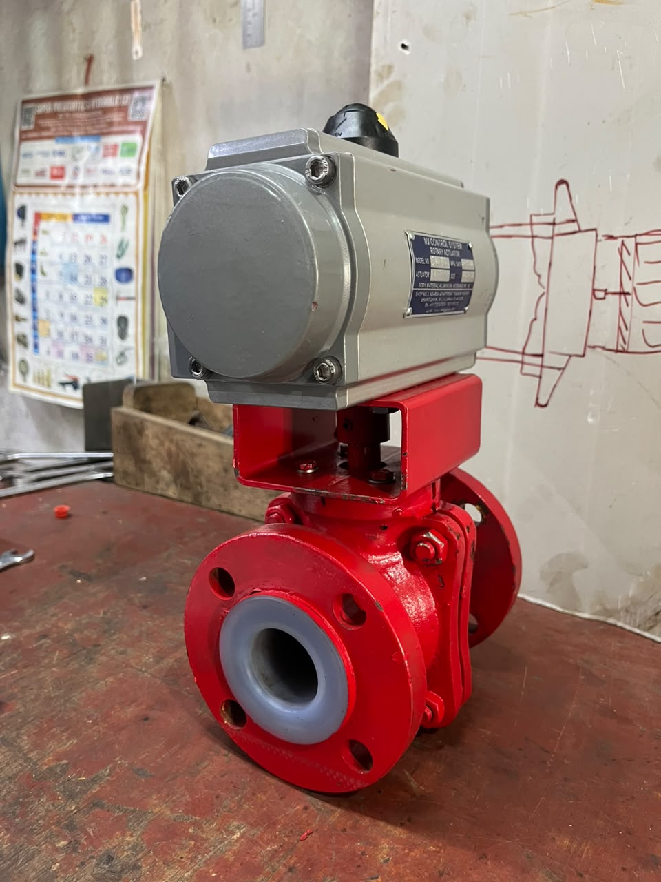 PFA Lined Ball Valve
